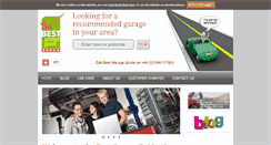 Desktop Screenshot of bestgarageguide.co.uk